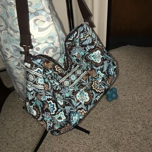 Vera Bradley Java Blue “weekender”